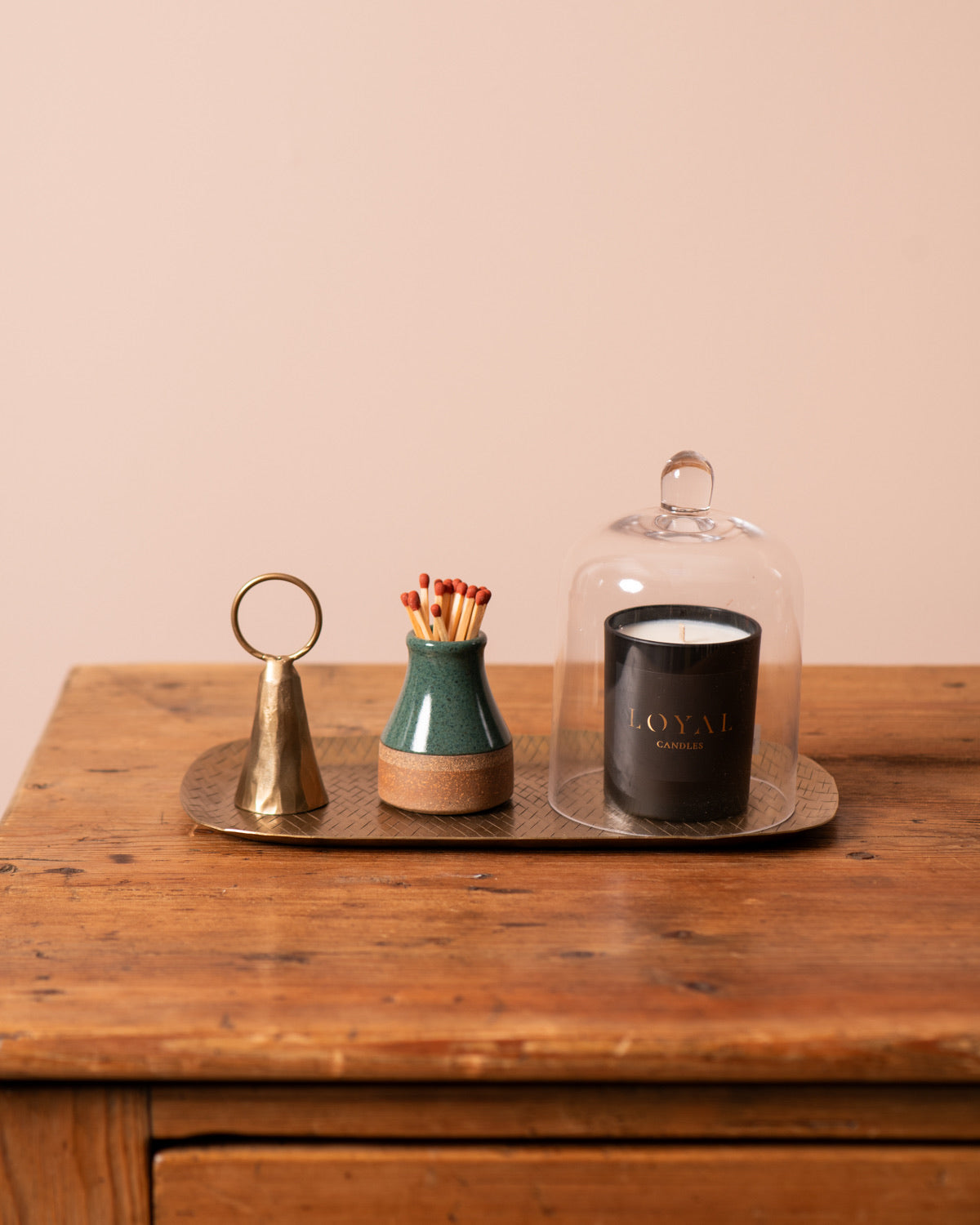 Milk Bottle Match Striker in Forest Green