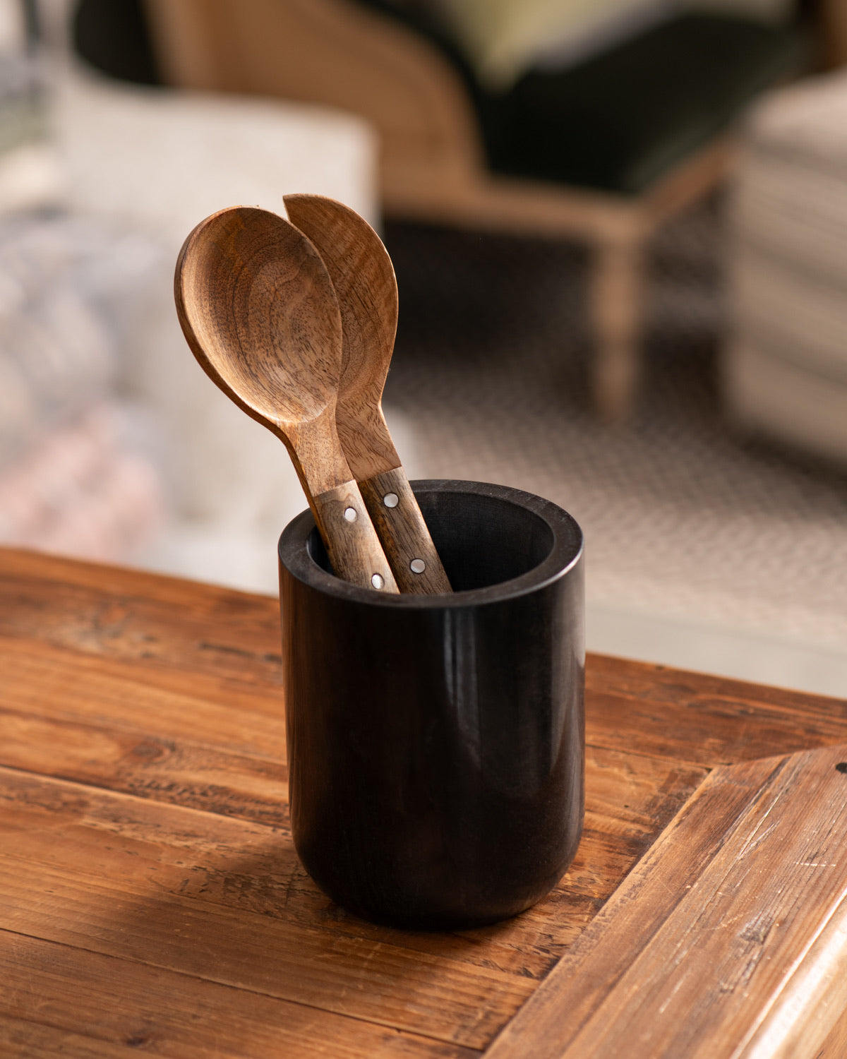 Garden Trading LANSDOWNE UTENSIL HOLDER - BLACK MABLE