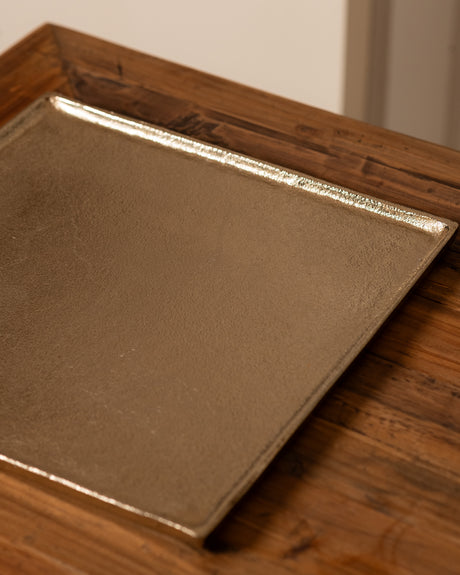 Square Tray 29.5 cm MAES light gold