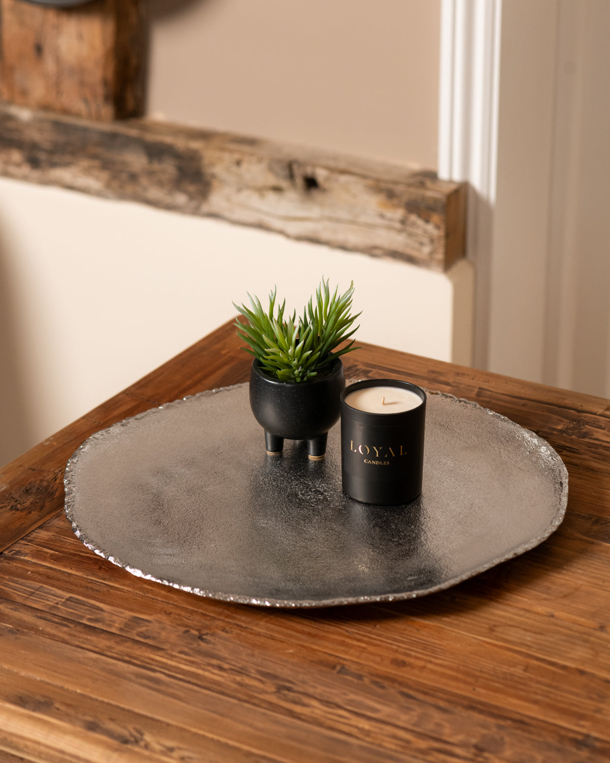 Round Tray 40cm XIBOR Nickel