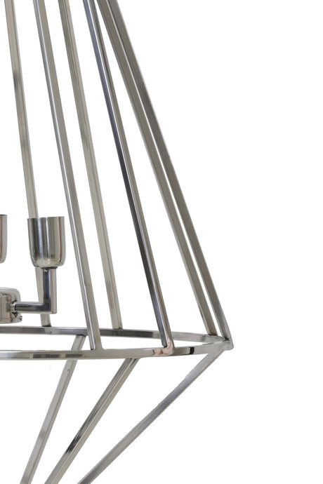 TALISA Nickel, Hanging Pendant 90cm