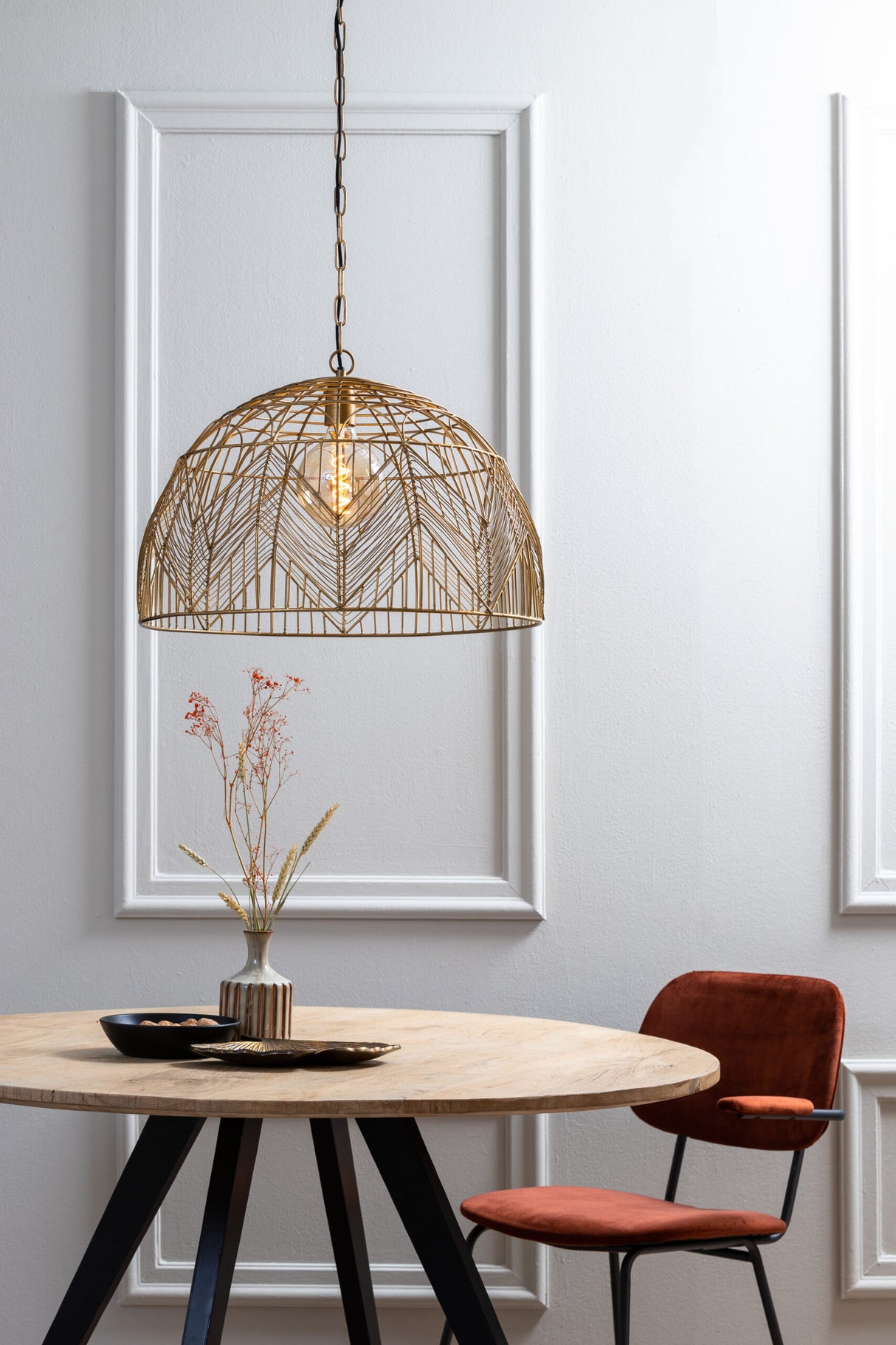 Light and Living KALIBO Gold, Pendant.