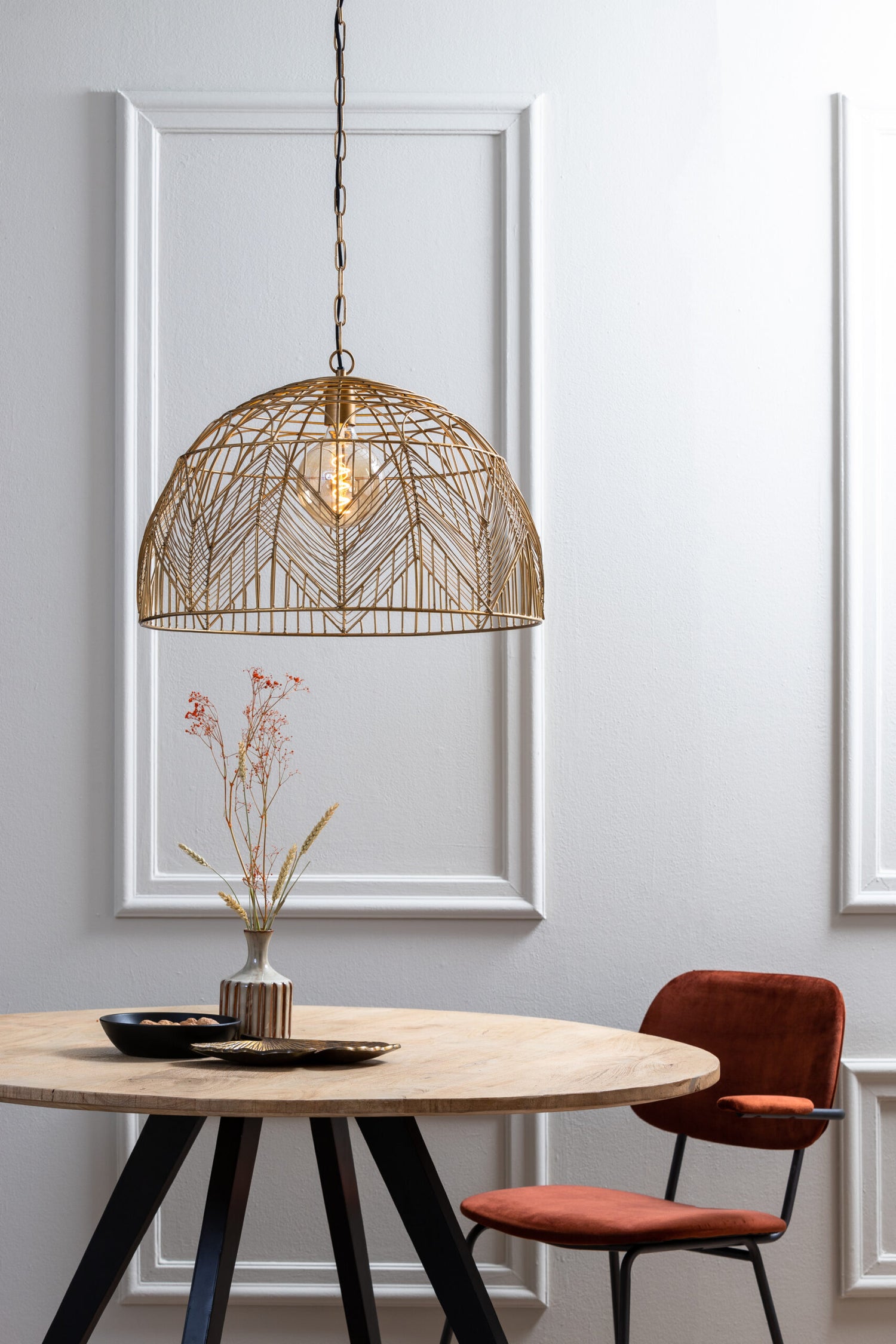 Light and Living KALIBO Gold, Pendant.