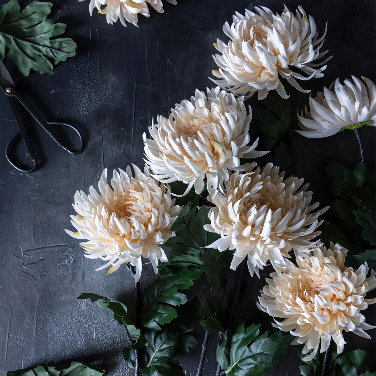 Abigail Ahern -Artificial Chrysanthemum, Cream