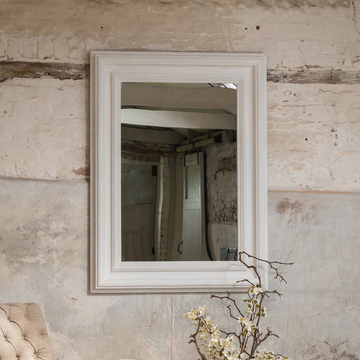 WILTON ANNECY WHITE MIRROR