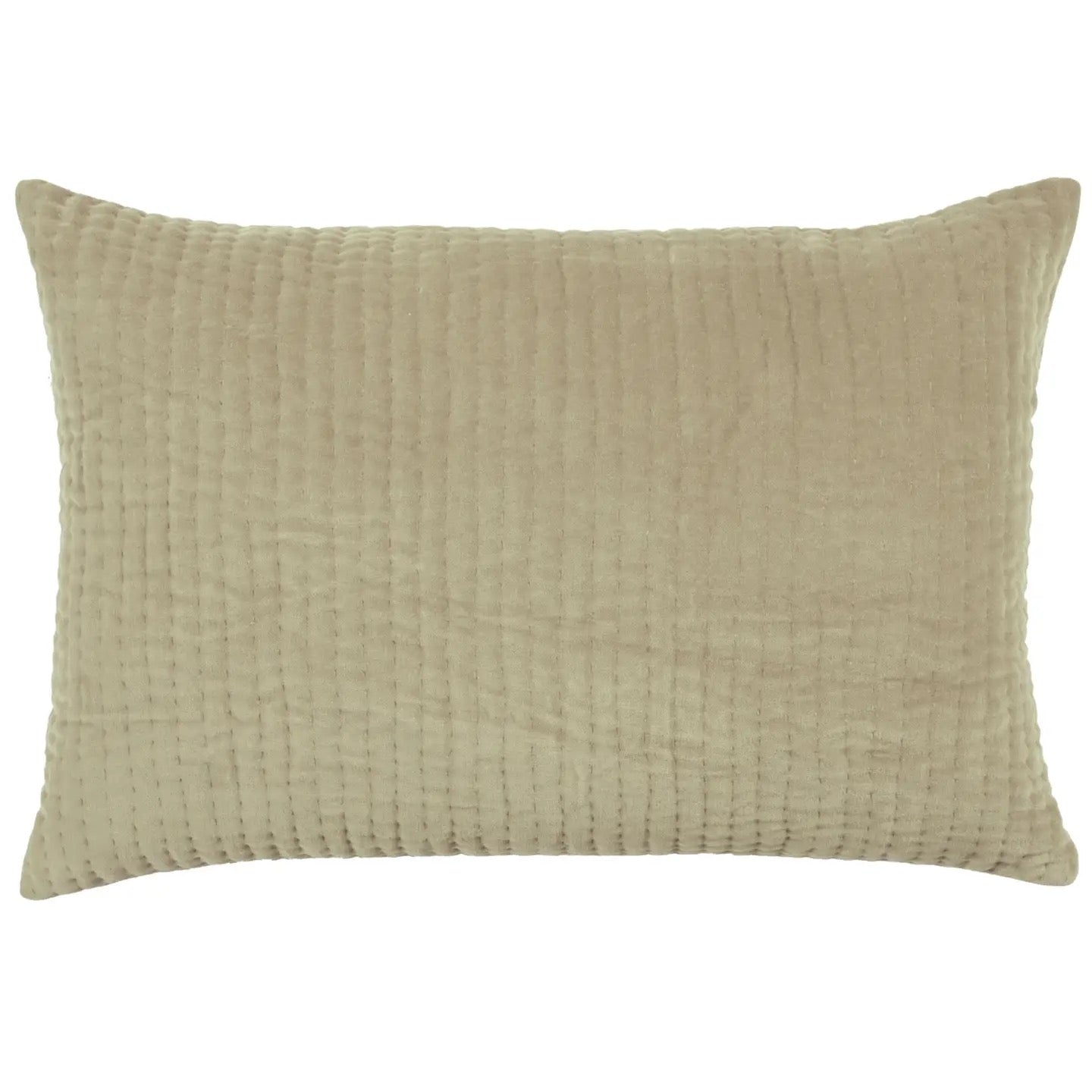 Haze Embroidered Cushion Quartz - Voyage