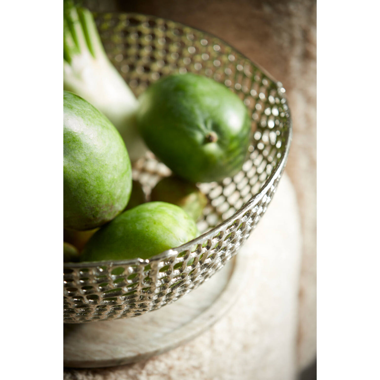 Murcia Aluminium Antique Gold Decorative Bowl 2 sizes