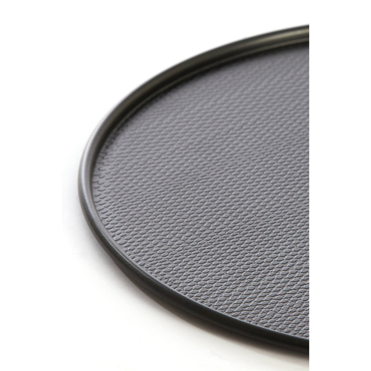 ILAY Matt Black Tray 33cm