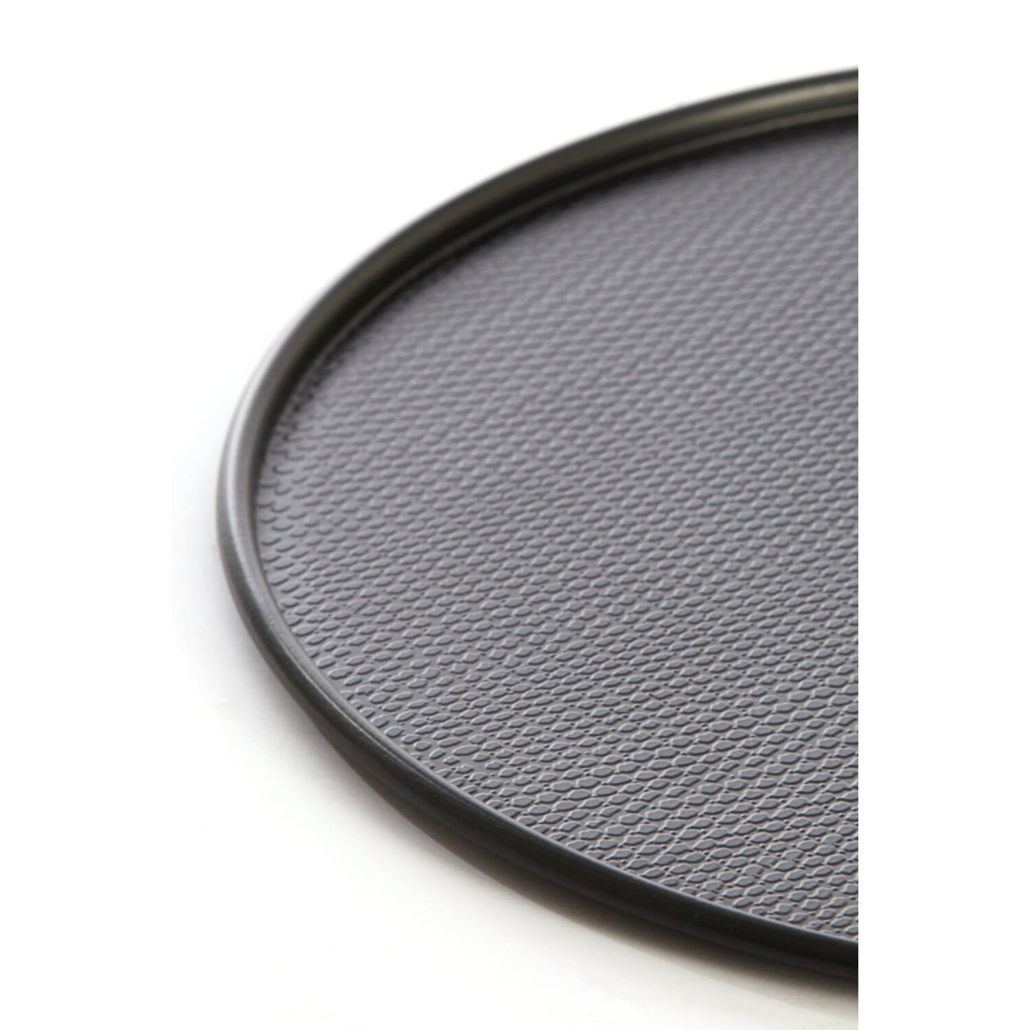 ILAY Matt Black Tray 33cm