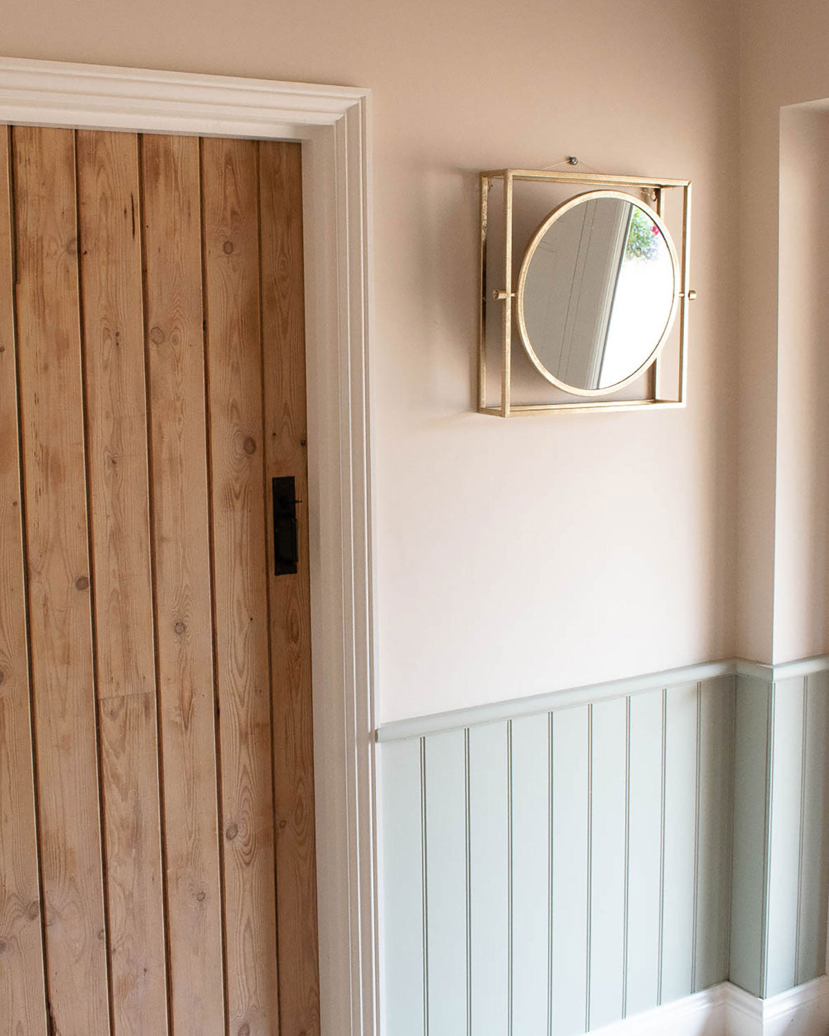 Libra Occtaine Single Square Link Wall Mirror