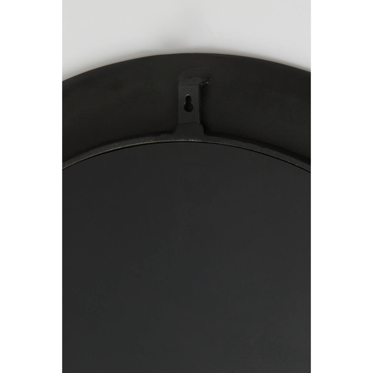 saludi black iron mirror 61cm