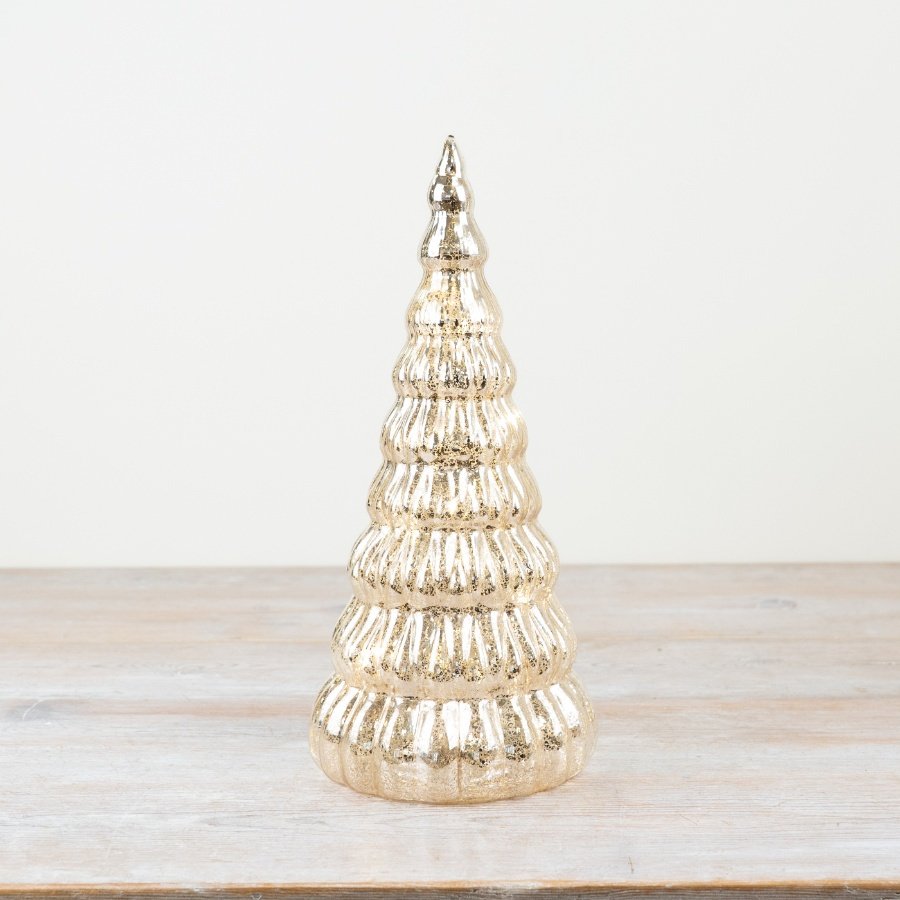Gold light up tree - 2 sizes