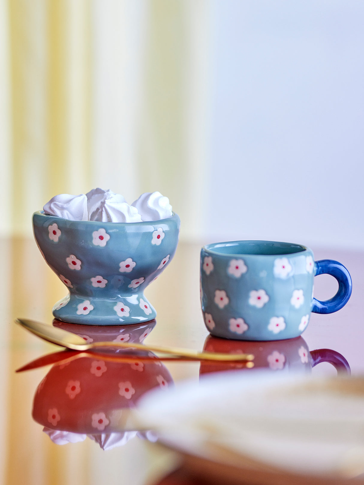 Nini Bowl, Blue, Stoneware