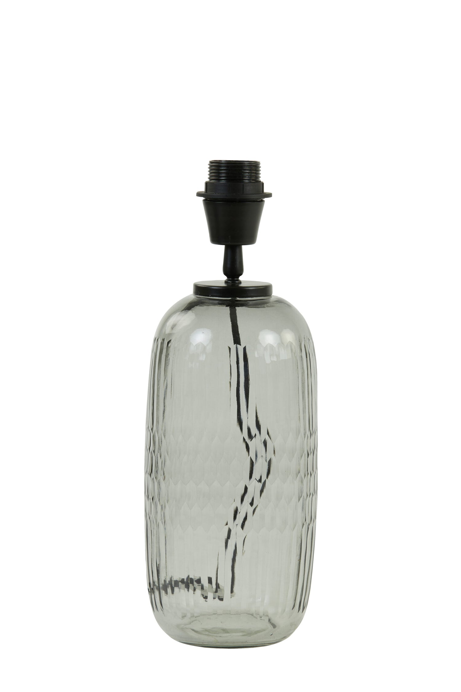 DILANO Glass Smoke Blue Lamp (Base only)