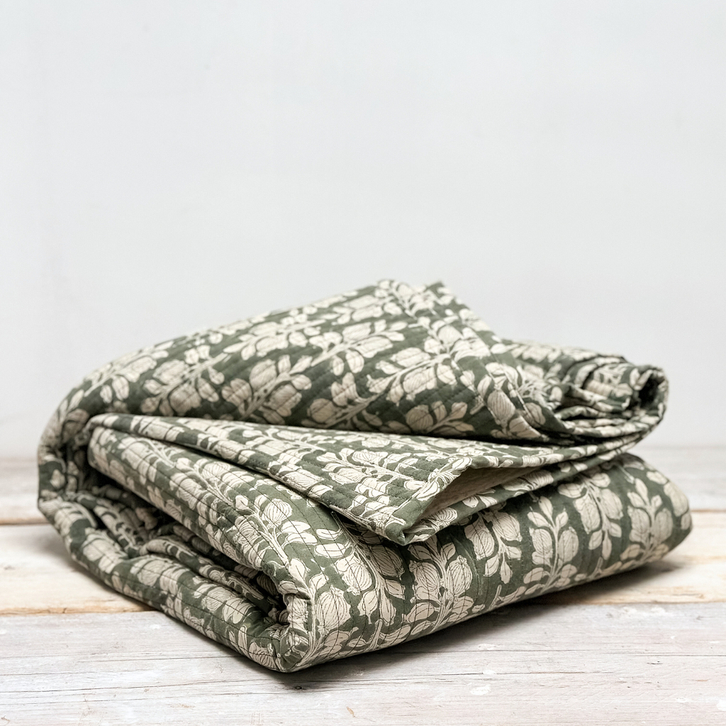 Toft Botanical Print Bedspread