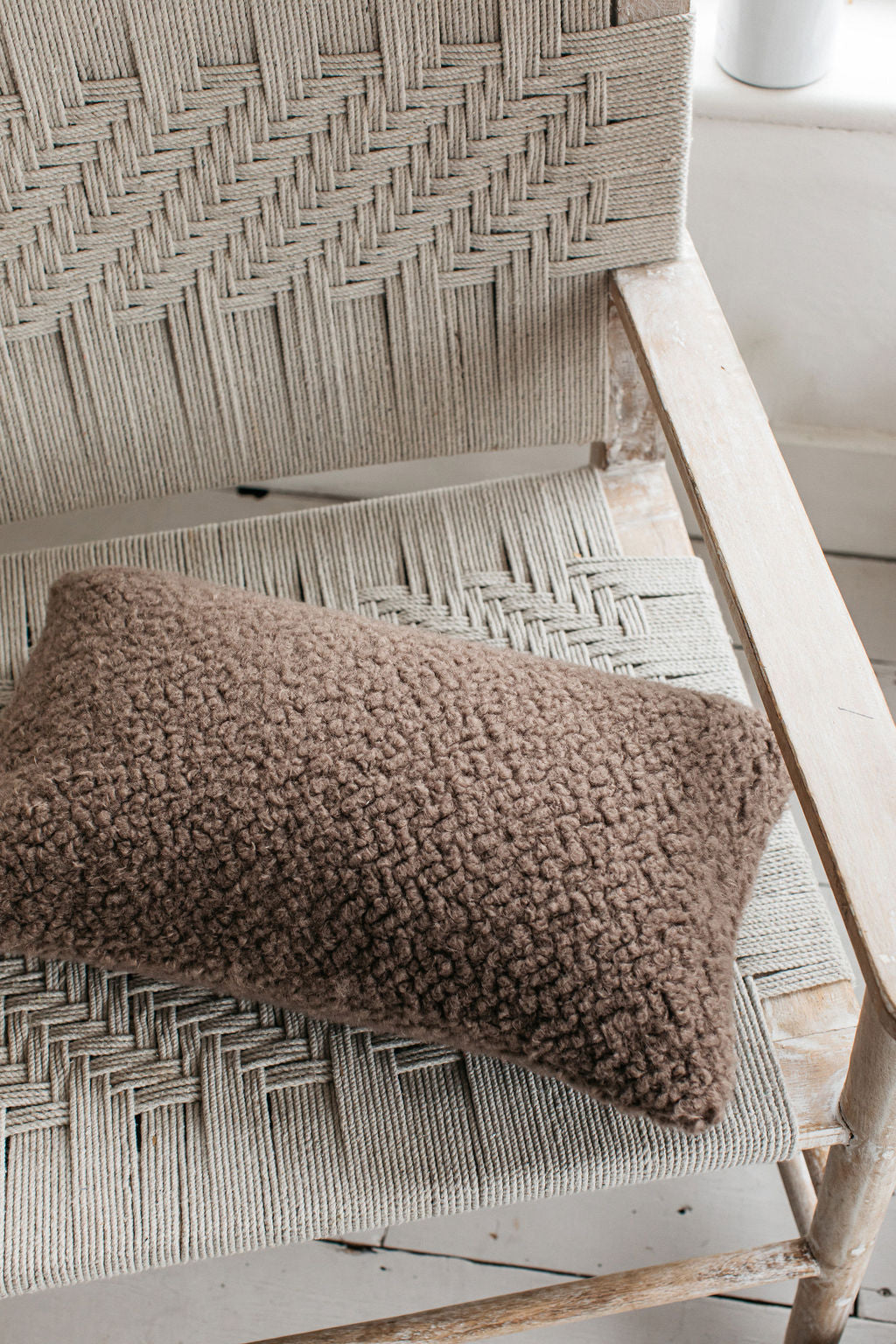 LUFT TEDDY FLEECE CUSHION - 2 SIZES