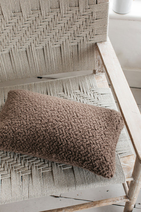 LUFT TEDDY FLEECE CUSHION - 2 SIZES