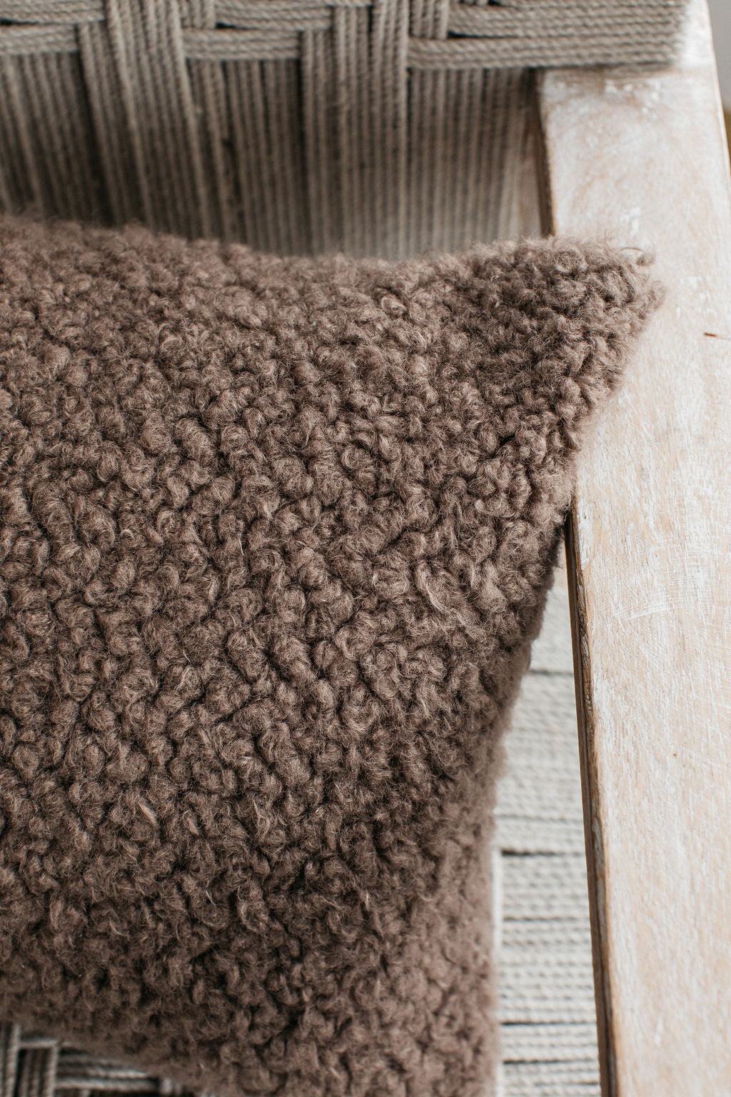 LUFT TEDDY FLEECE CUSHION - 2 SIZES