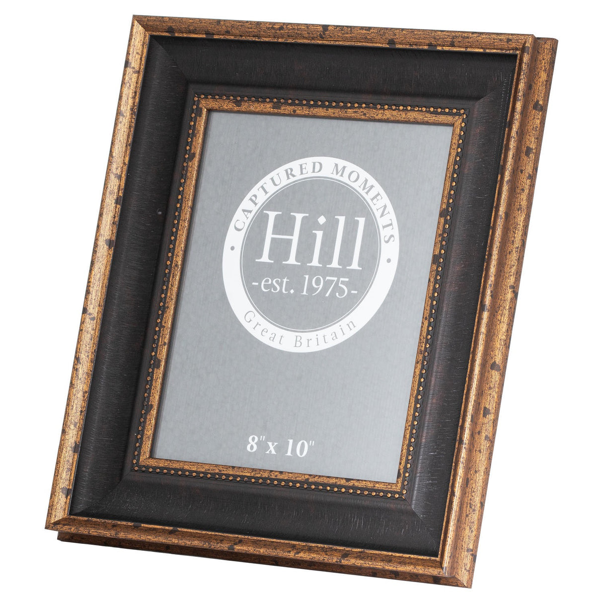 Black Antique Gold Beaded 8X10 Photo Frame