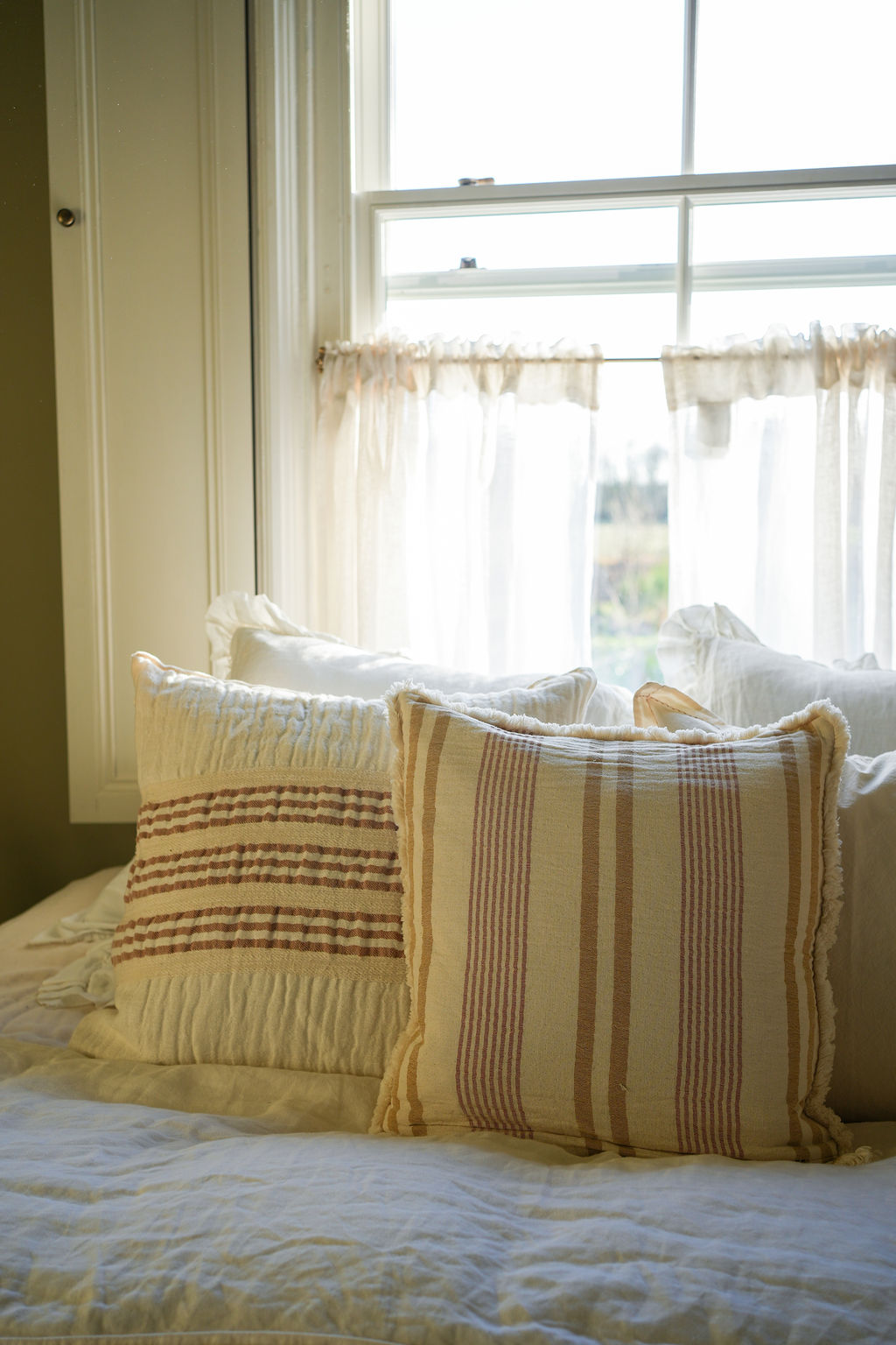 The Southwold Stripe Cushion 45cm