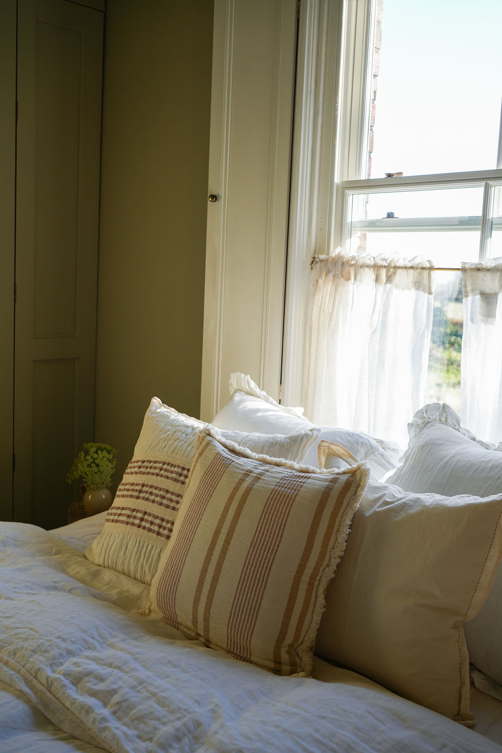 The Southwold Stripe Cushion 45cm