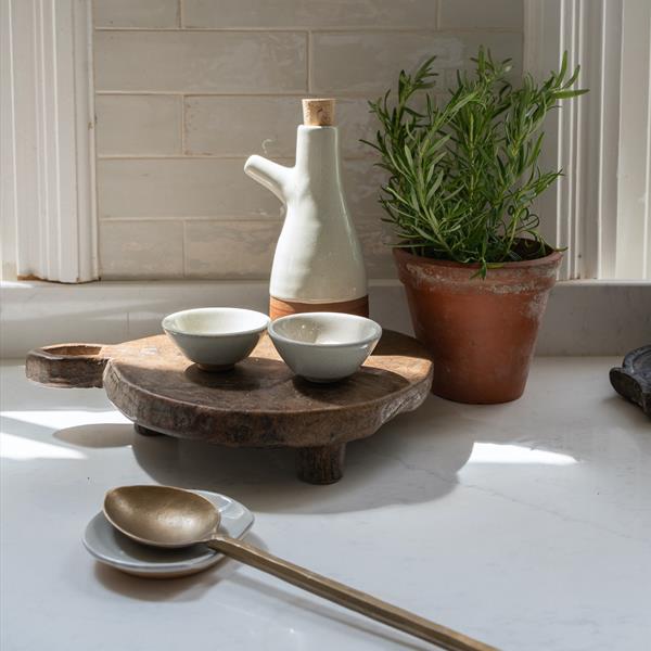 Forged Pair of Salad Servers