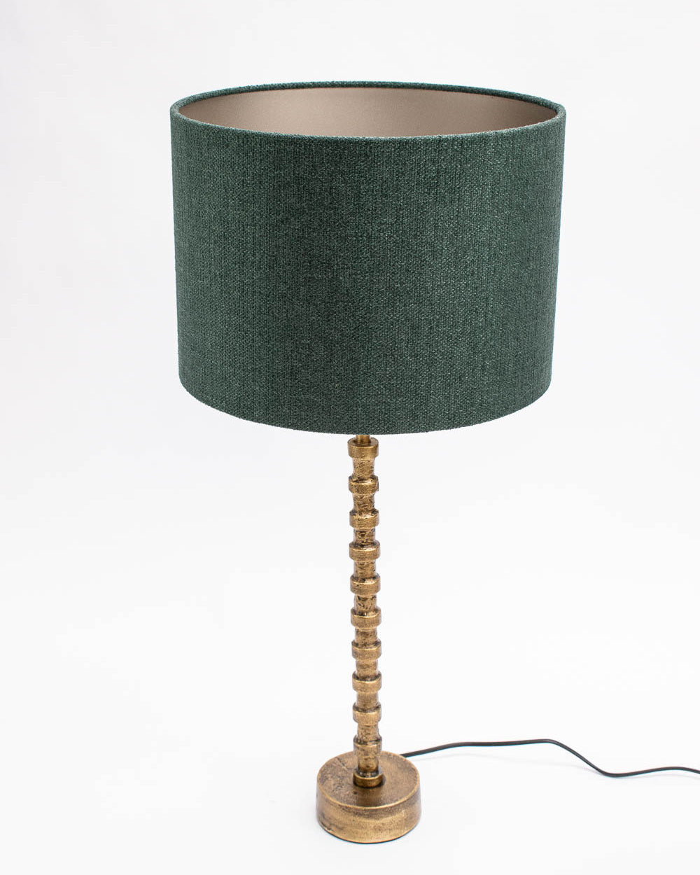 Emerald Green Linen shade