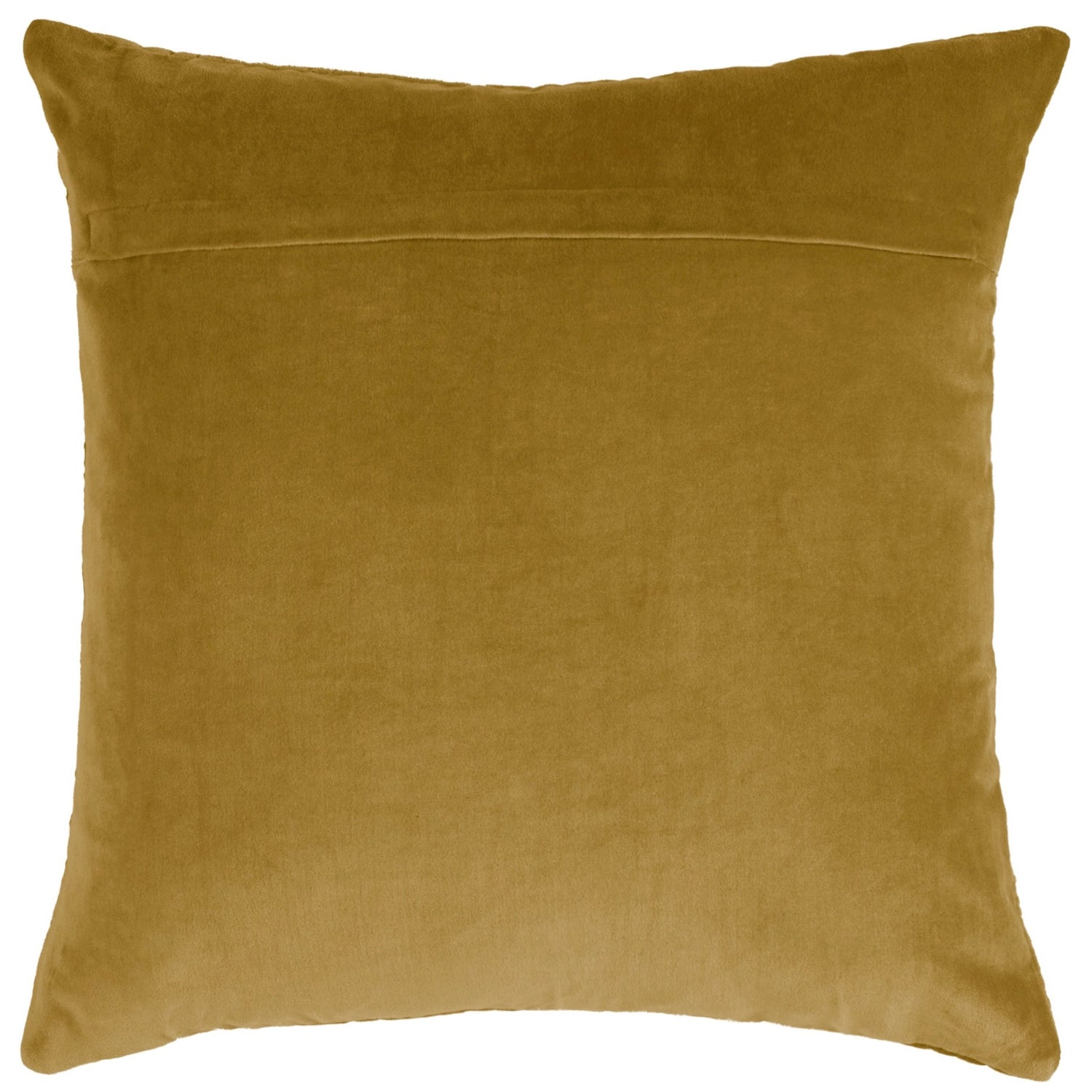 Haze Embroidered Cushion Mustard 50cm - Voyage