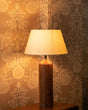 light and living natural wood lamp with shade