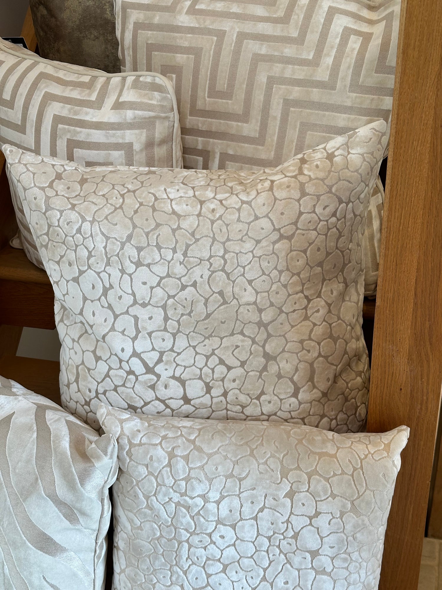 Paul Moneypenny Spot on Ivory Cushion 43cm