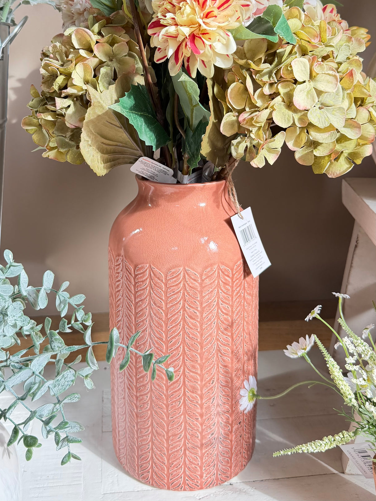 Pink Ceramic Vase