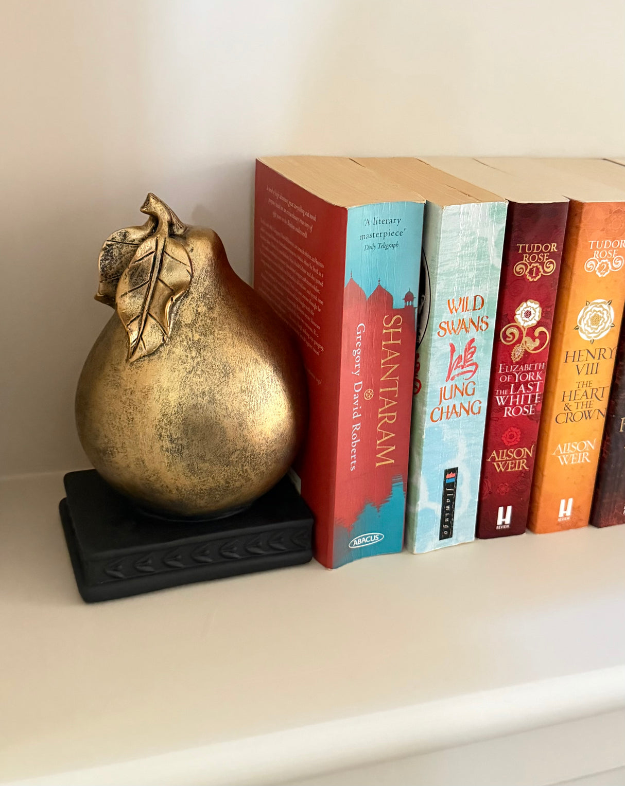 ALDERTON PEAR BOOKENDS S/2