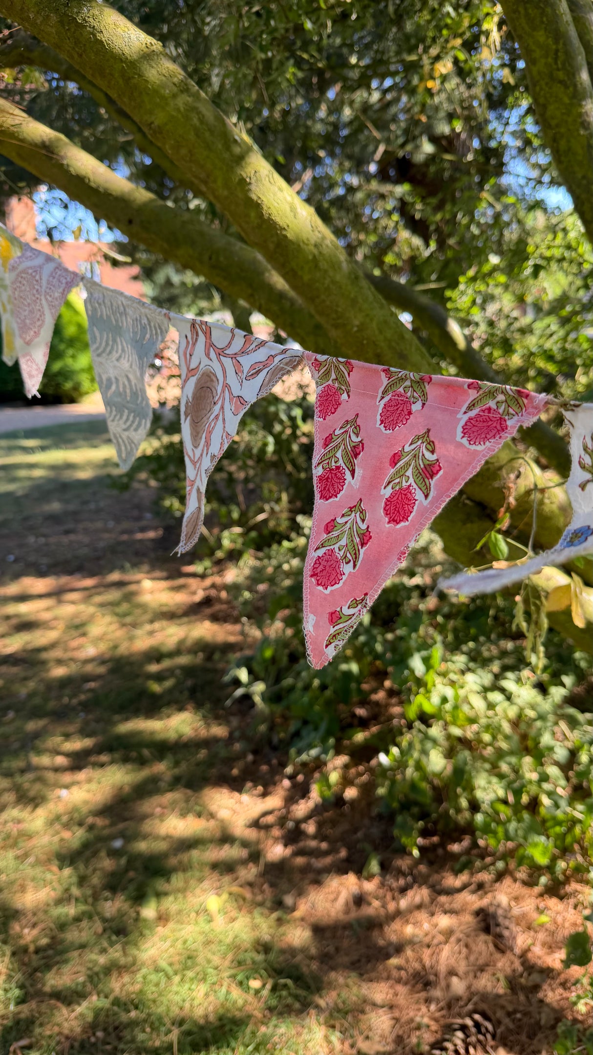 Bunting Cotton Hand Block Print