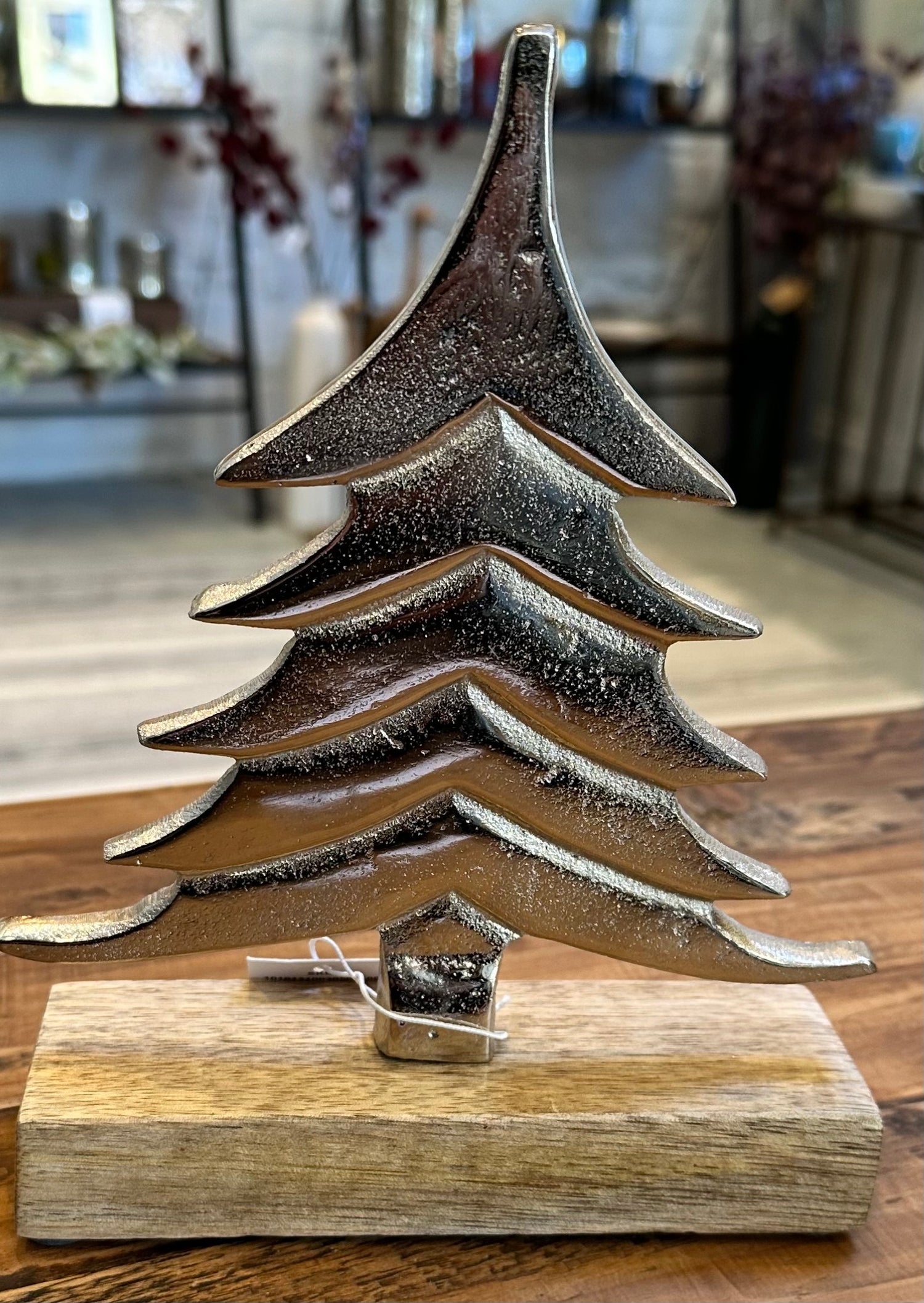 Artisan Silver Christmas Tree