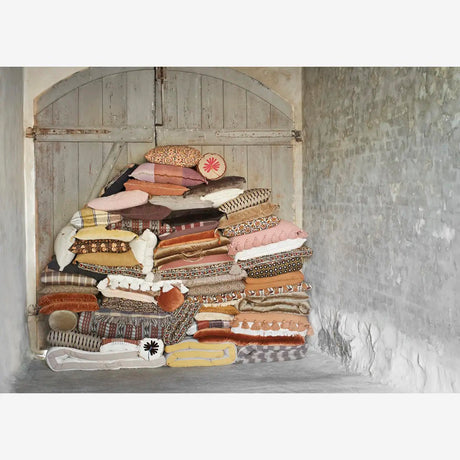 Velvet Cushion Cover in Dusty Green - Madam Stoltz