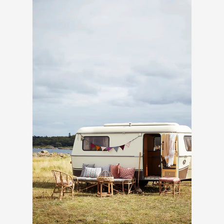 Velvet Cushion Cover Dark Rose - Madam Stoltz