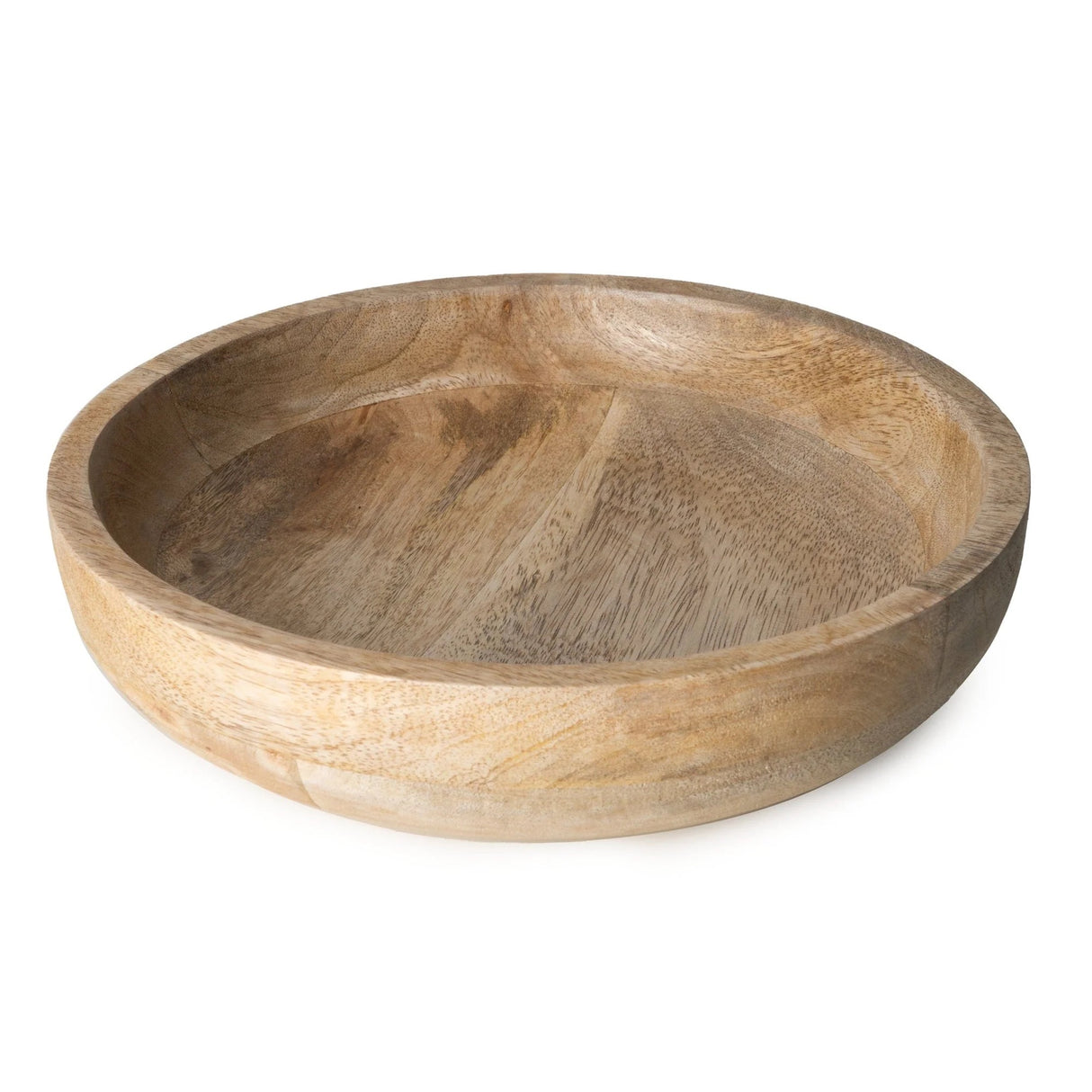 Round Bowl Plain Mango Wood