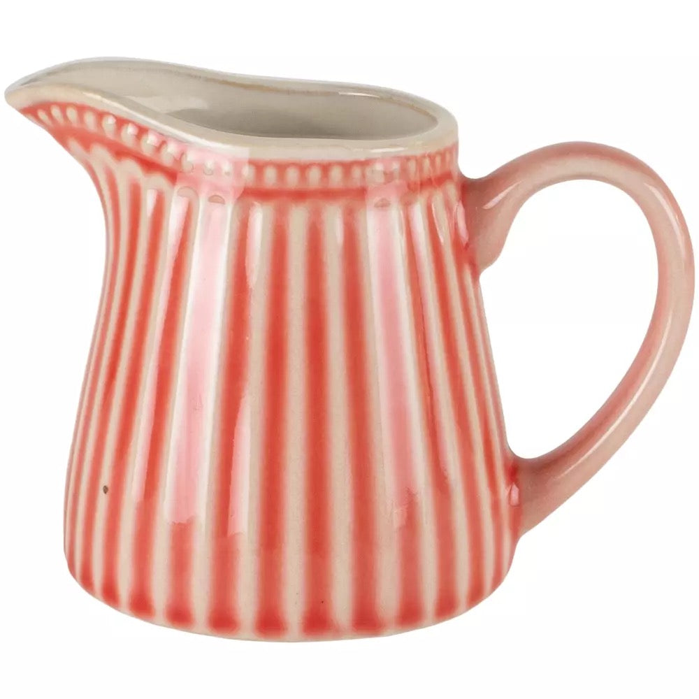Pembroke Stoneware Jug Pink