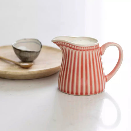 Pembroke Stoneware Jug Pink