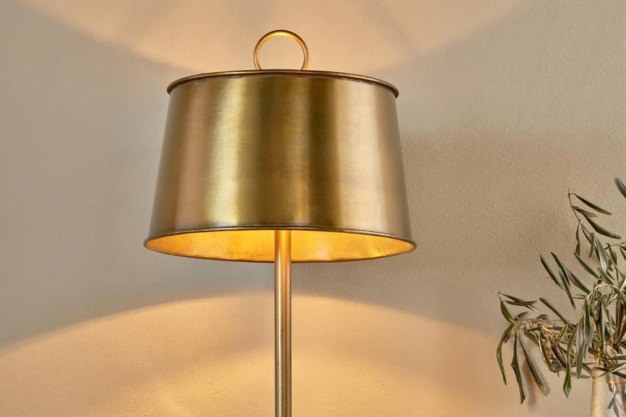 NKUKU -Siwan Table Lamp - Antique Brass