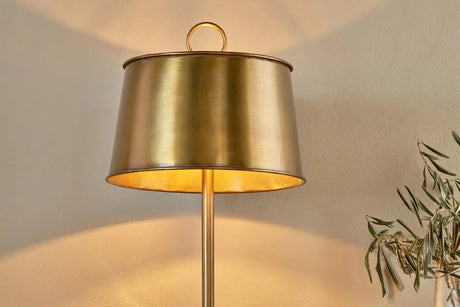 NKUKU -Siwan Table Lamp - Antique Brass