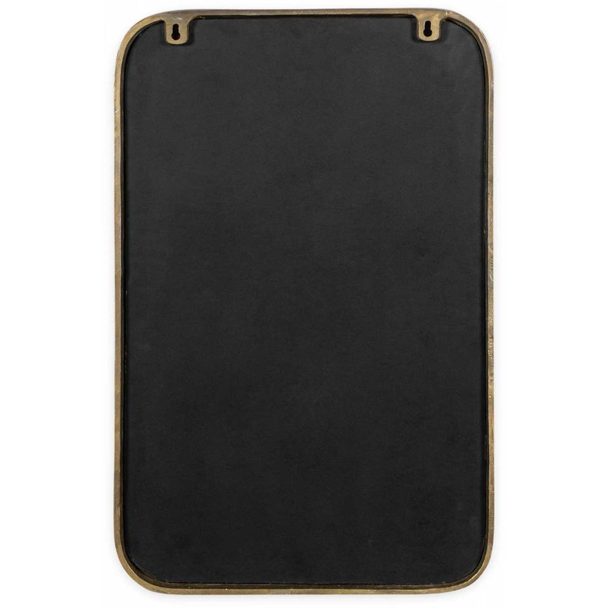 NKUKU Ungura Rounded Mirror - Antique Brass - Small