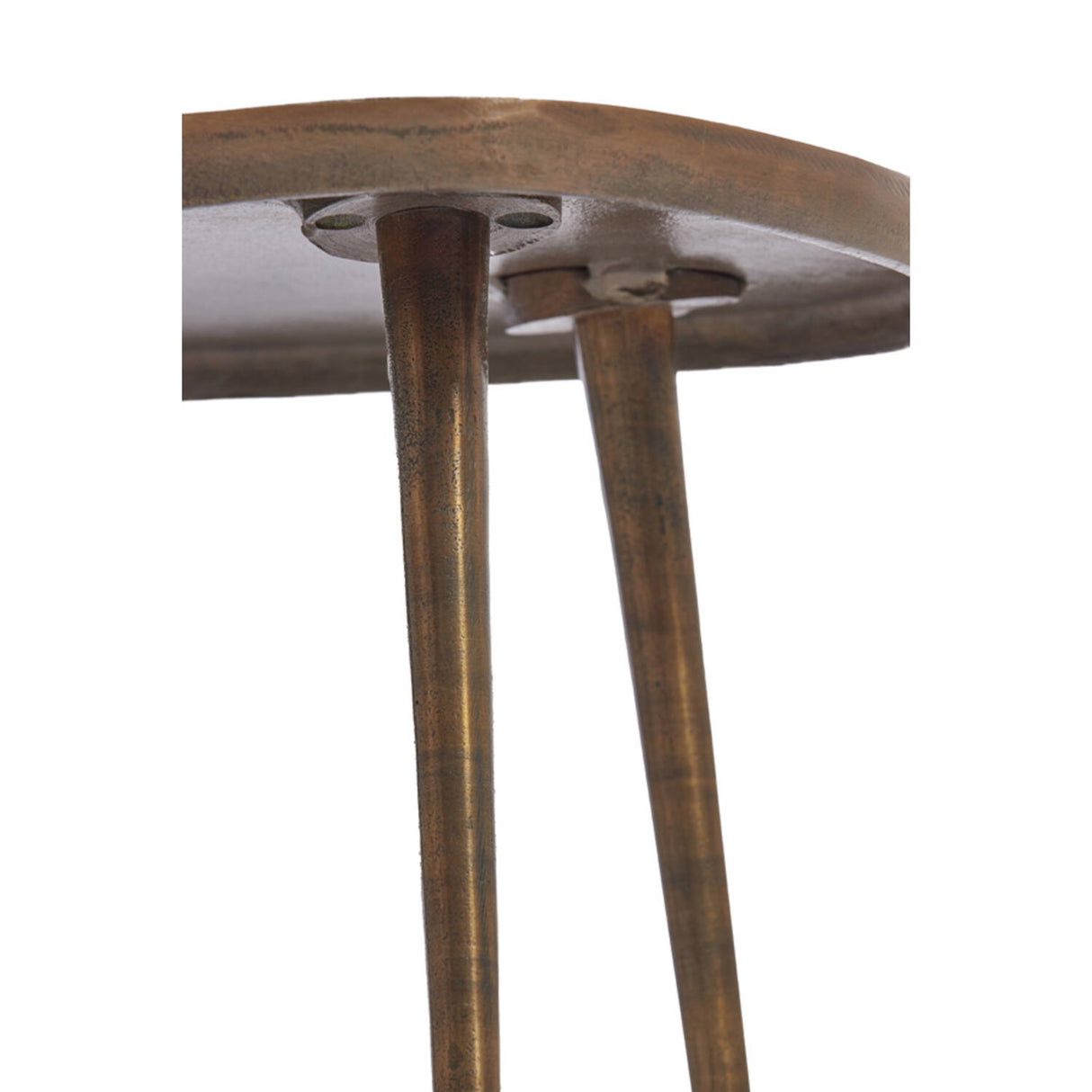 Side table 56cm PUNO antique bronze