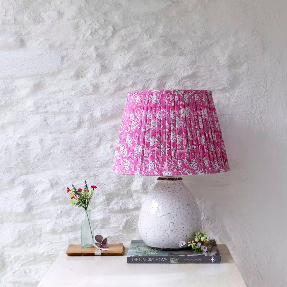 Lampshade Floral Pink 35cm
