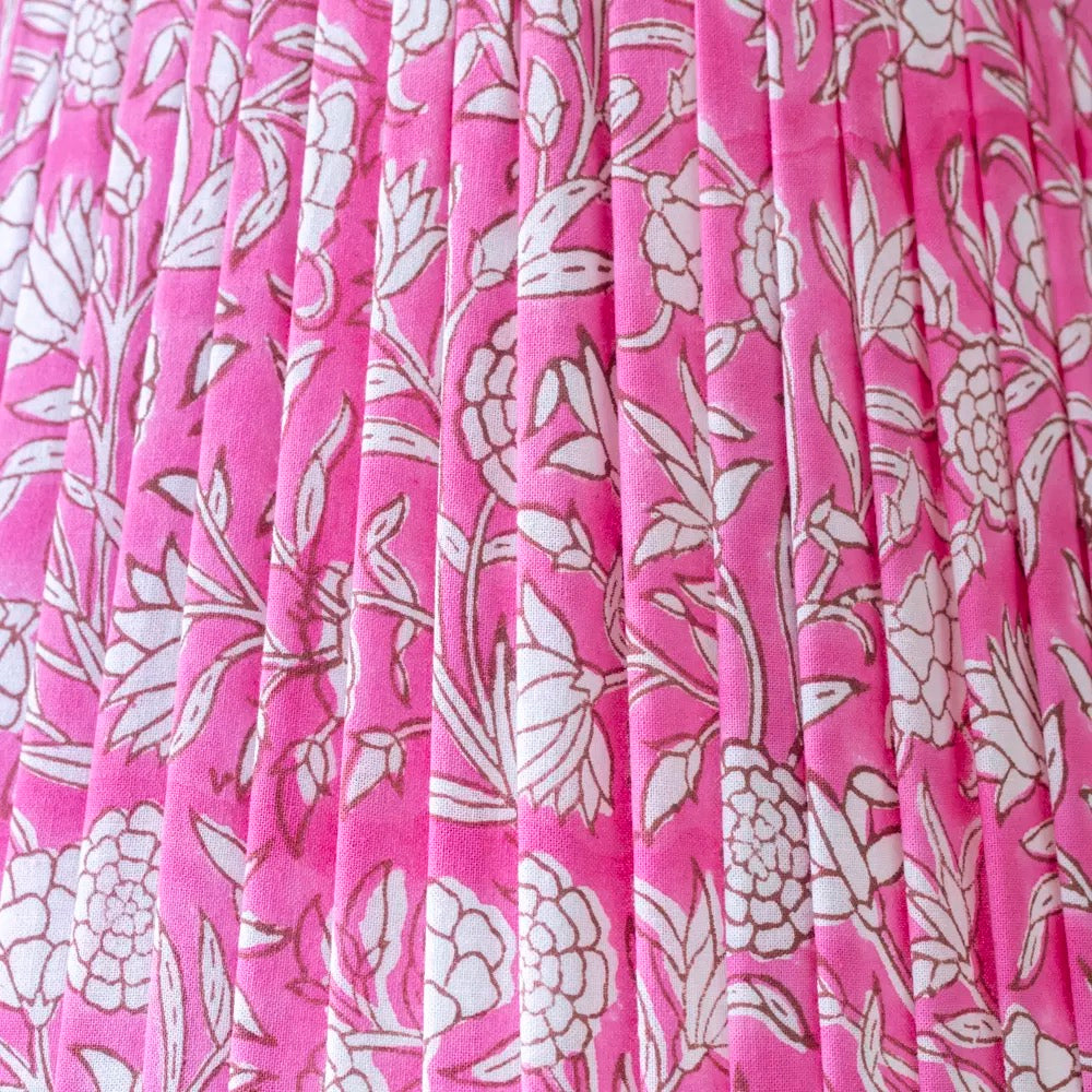Lampshade Floral Pink 35cm