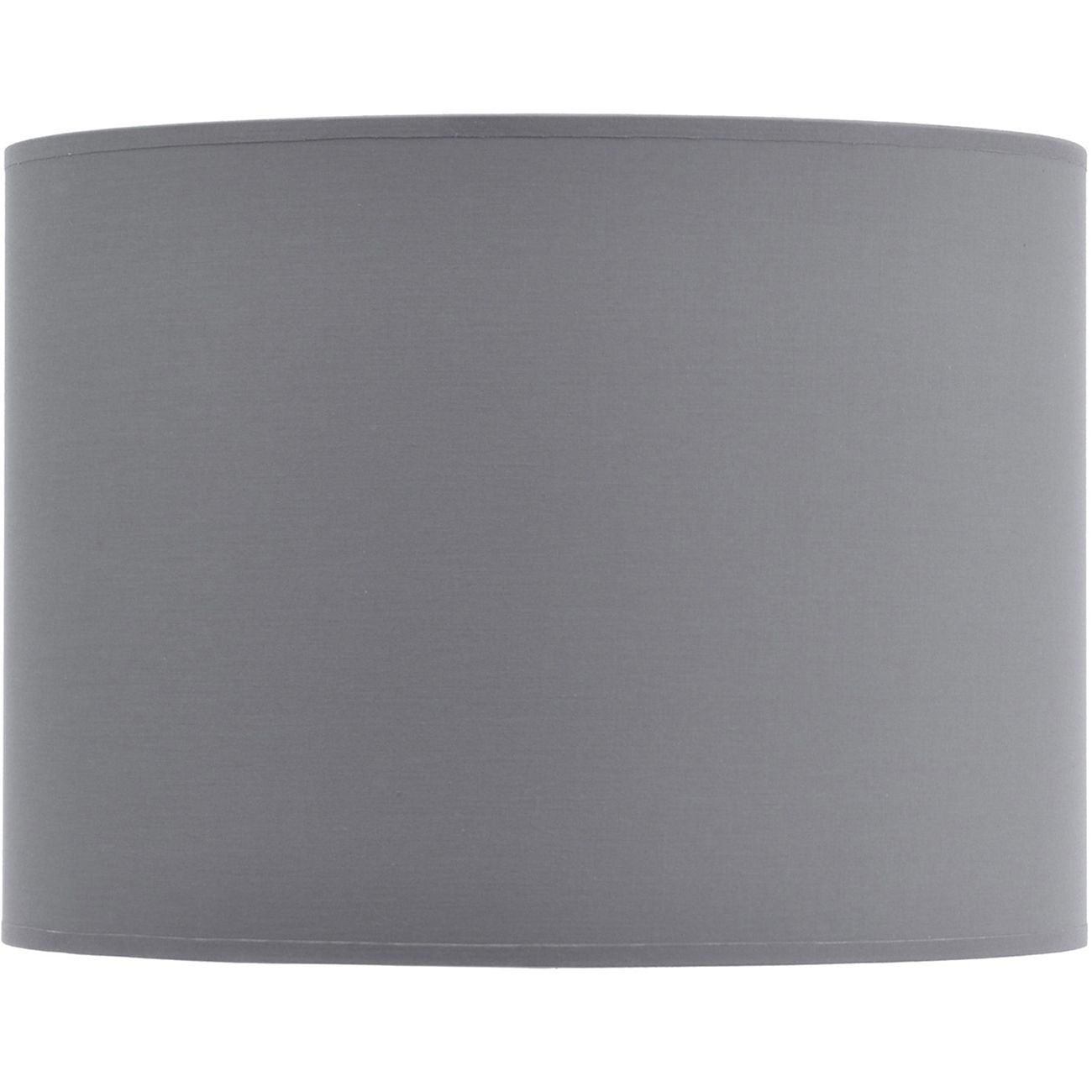 Libra Grey and Silver Lined Drum Lampshade (16″)