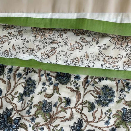 TIYA Hand Block Bedspread