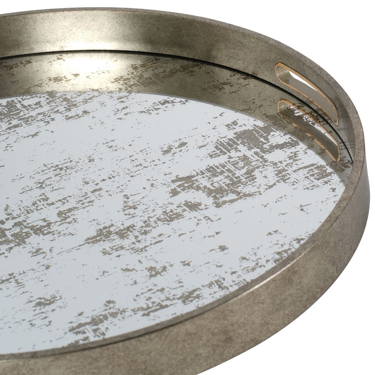 LIBRA- Silver Set of Two Whinfell Mirrored Trays