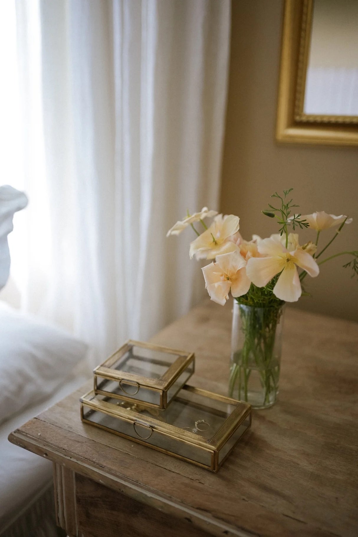 Decorative Glass box - Large (in cotton bag)