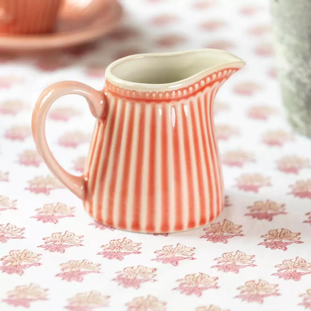 Pembroke Stoneware Jug Pink